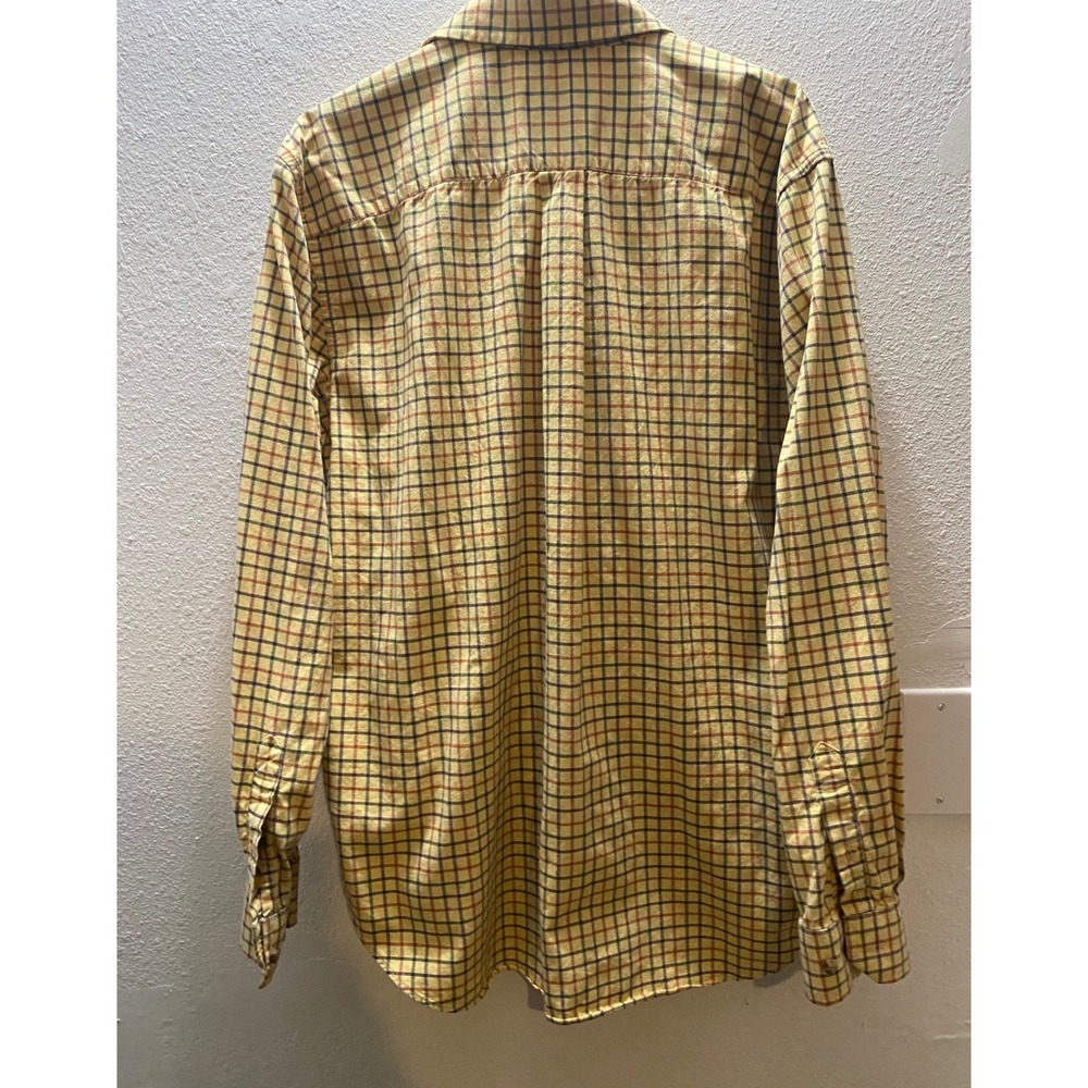 Eddie Bauer lot of 2 Mens Large Plaid Long Sleeve Button Down Shirt Size - Picture 5 of 13